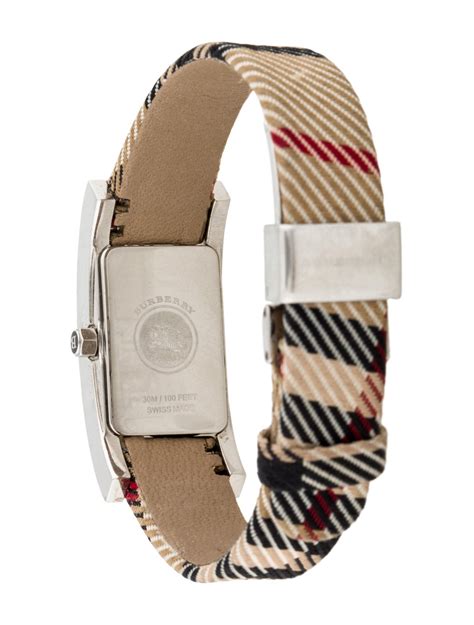 burberry khaki heritage leather wrist|Burberry Women Leather Wristwatches for sale .